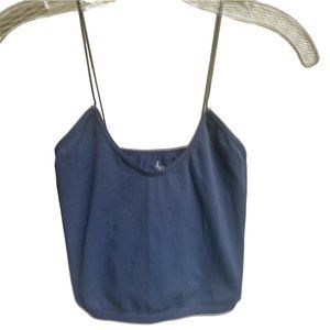 Free People Intimately Crop Tank Top Navy XS/S